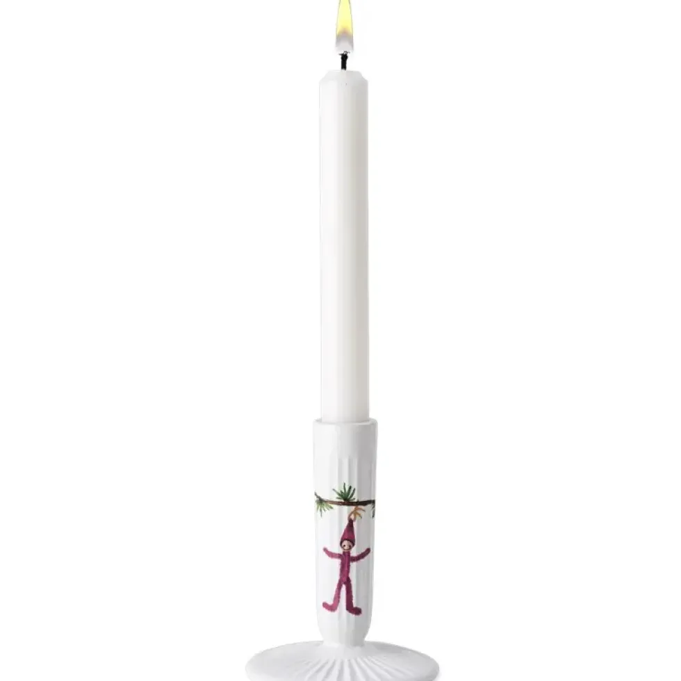 Kerzenständer Weihnachten Kähler Porzellan Hammershoi Höhe 12 cm