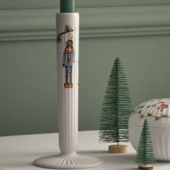 Kerzenständer Weihnachten Kähler Porzellan Hammershoi Höhe 20 cm
