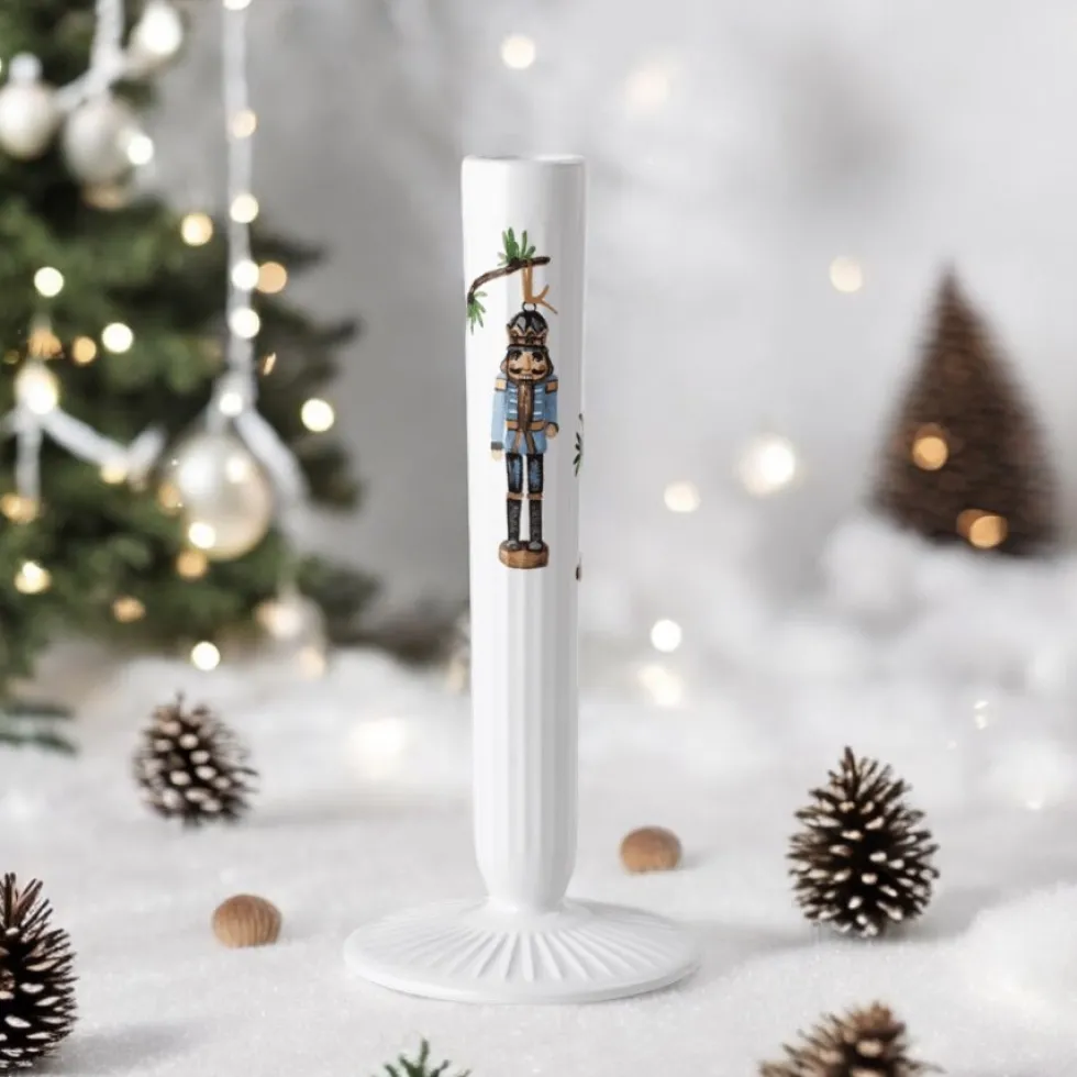 Kerzenständer Weihnachten Kähler Porzellan Hammershoi Höhe 20 cm