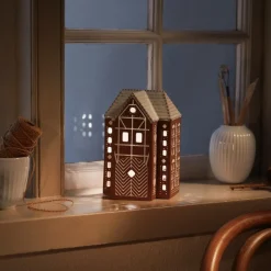 Kähler Lichthaus GINGERBREAD Höhe 17 cm