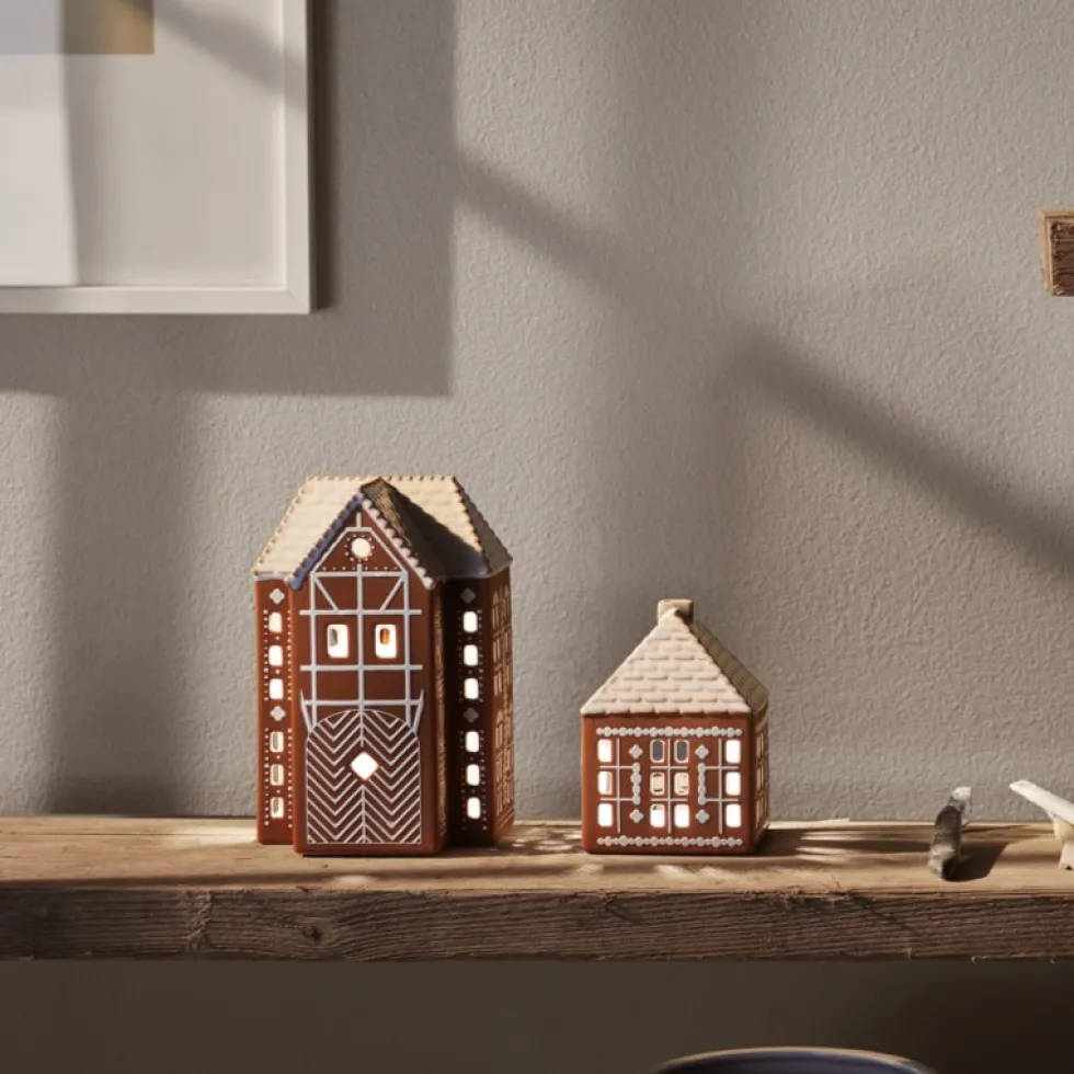 Kähler Lichthaus GINGERBREAD Höhe 12 cm