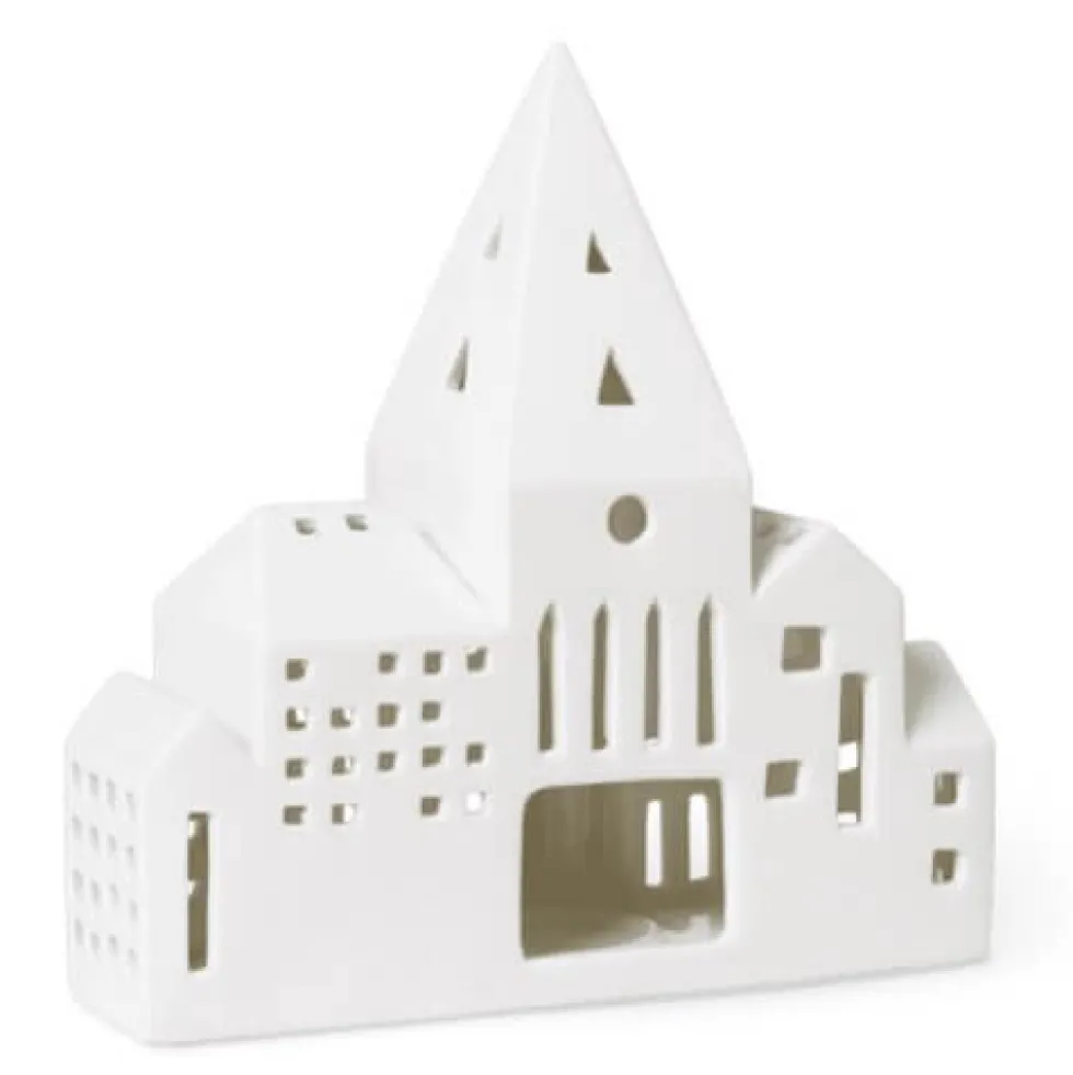 Kähler Lichthaus Keramik CITY Urbania Höhe 21 cm