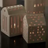 Kähler Lichthaus Keramik CLASSIC Urbania H 9 cm