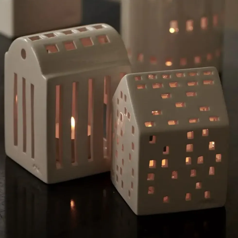 Kähler Lichthaus Keramik CLASSIC Urbania H 9 cm