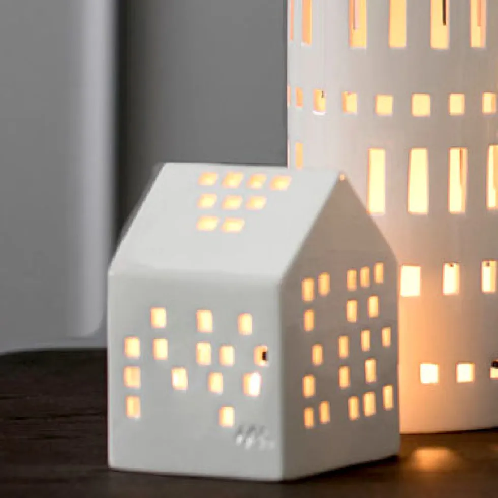 Kähler Lichthaus Keramik CLASSIC Urbania H 9 cm