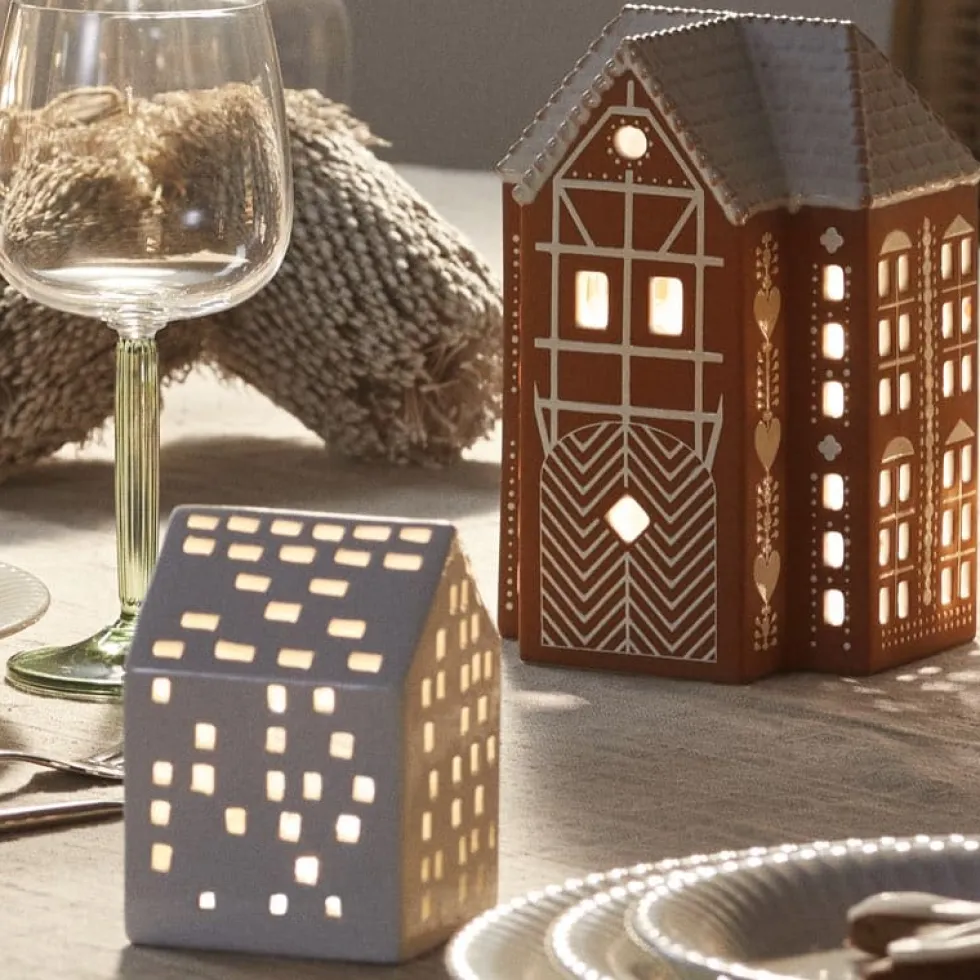 Kähler Lichthaus Keramik CLASSIC Urbania H 9 cm
