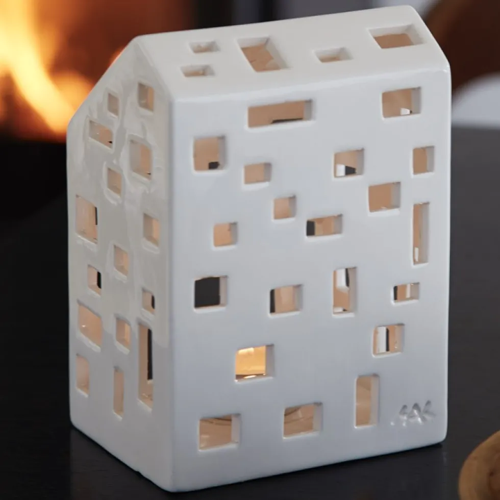 Kähler Lichthaus Keramik FUNKIS Urbania H 14 cm