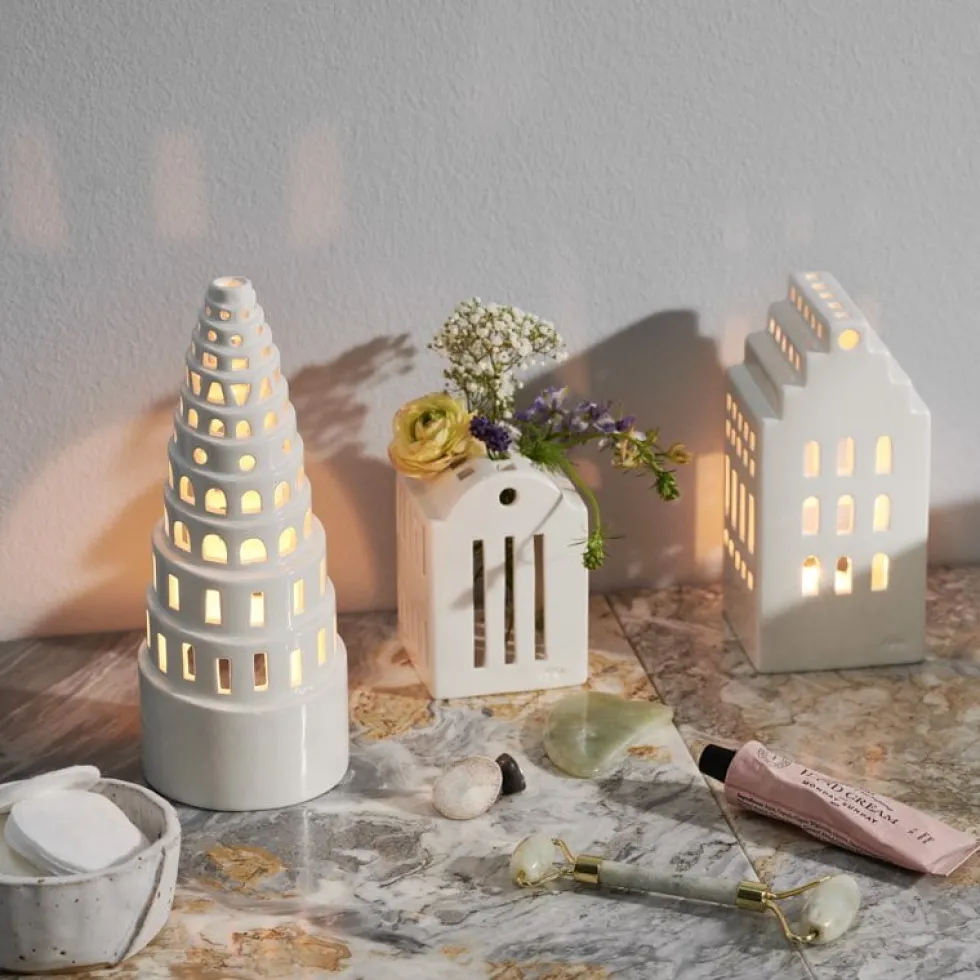 Kähler Lichthaus Keramik MANOR Urbania Höhe 17 cm