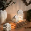 Kähler Lichthaus Keramik TIVOLI Urbania Höhe 19 cm