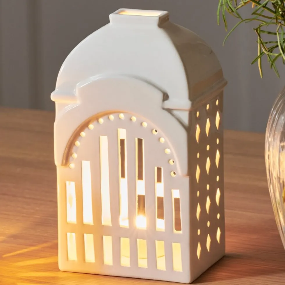 Kähler Lichthaus Keramik TIVOLI Urbania Höhe 19 cm