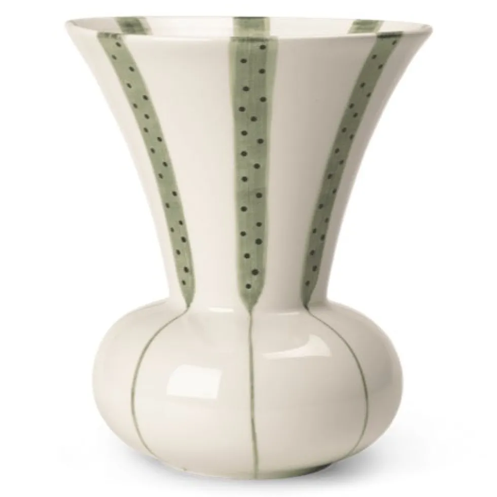 Kähler Vase grün Signature Höhe 20 cm