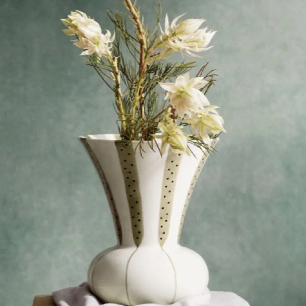 Kähler Vase grün Signature Höhe 20 cm