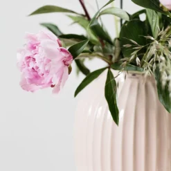 Kähler Vase Hammershoi rosa Höhe 20 cm