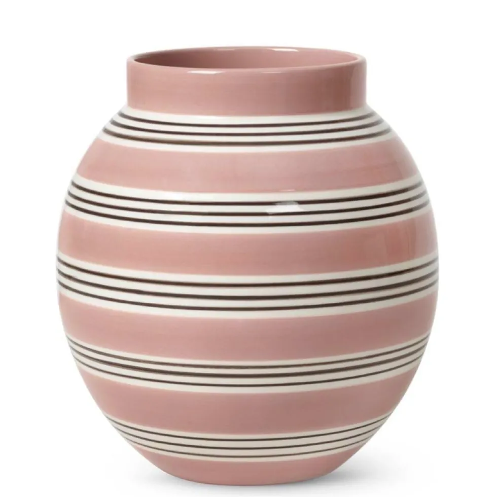 Kähler Vase Omaggio nuovo dusty rosa Höhe 20 cm