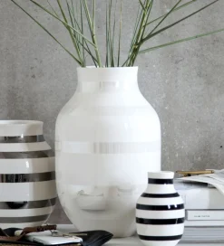 Kähler Vase Omaggio pearl Höhe 30 cm