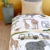 Kinderbettwäsche 135×200 cm Afrika JEEP SAFARI