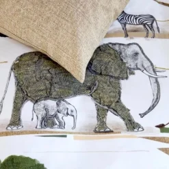 Kinderbettwäsche 135×200 cm Afrika JEEP SAFARI