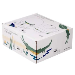 Kindergeschirr Set ASA CROCO CROCODILE Set 5-teilig