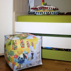 Kindersitzsack MY WORLD ADVENTURE rainbow