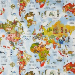 Kindersitzsack MY WORLD ADVENTURE rainbow