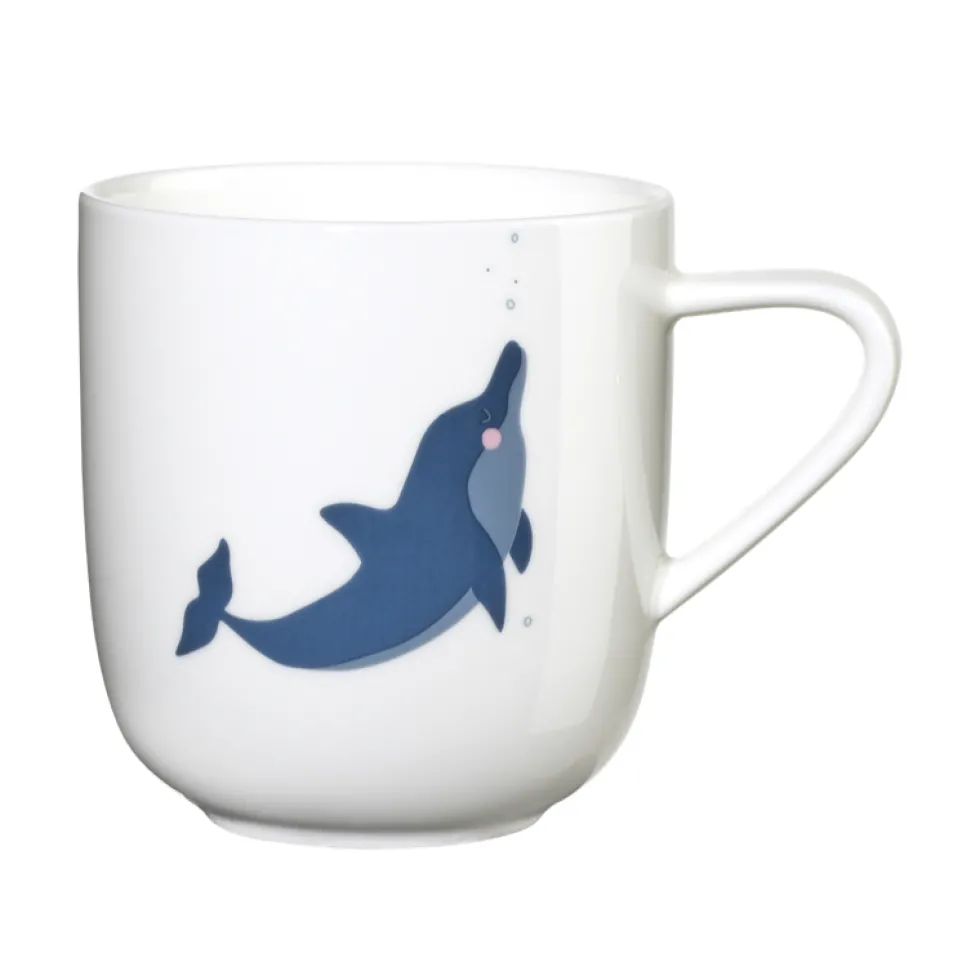 Kindertasse Porzellan ASA DELFIN DENNIS 250 ml