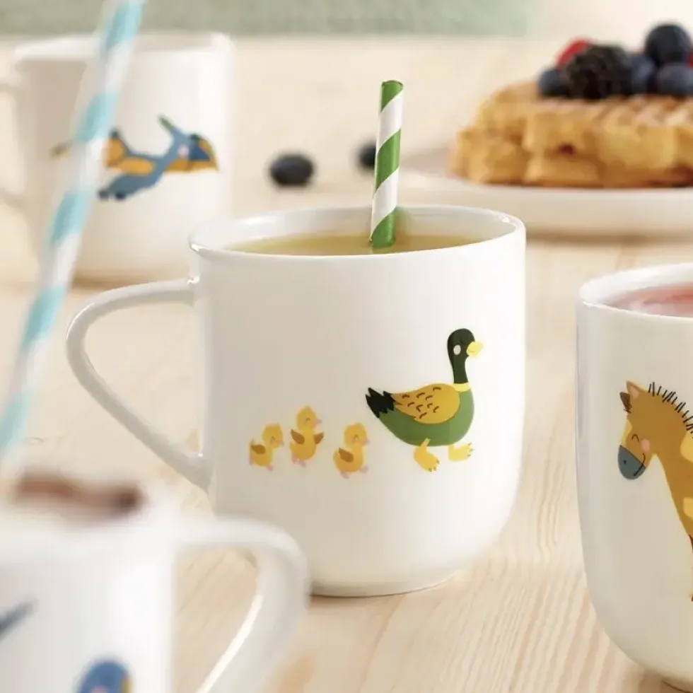 Kindertasse Porzellan ASA ENTE EMIL 250 ml