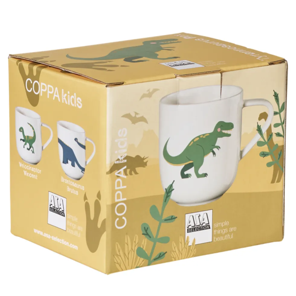 Kindertasse Porzellan ASA TYRANNOSAURUSREX TITUS 250 ml