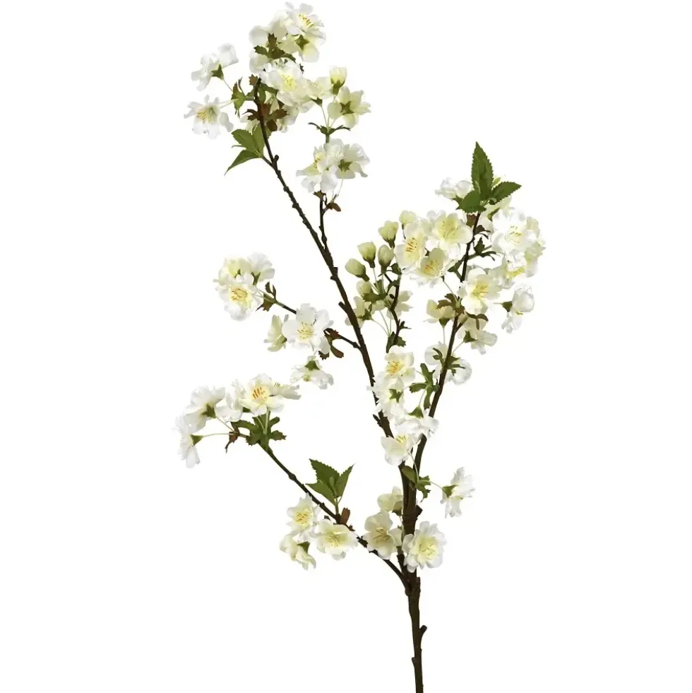 Kirschblüte Zweig künstlich weiß 94 cm