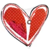 Kissen Herz rot Beddinghouse Kids 43×43 cm