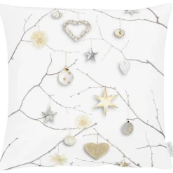 Kissenhülle von Apelt Weihnachten 3750 weiß 46×46 cm