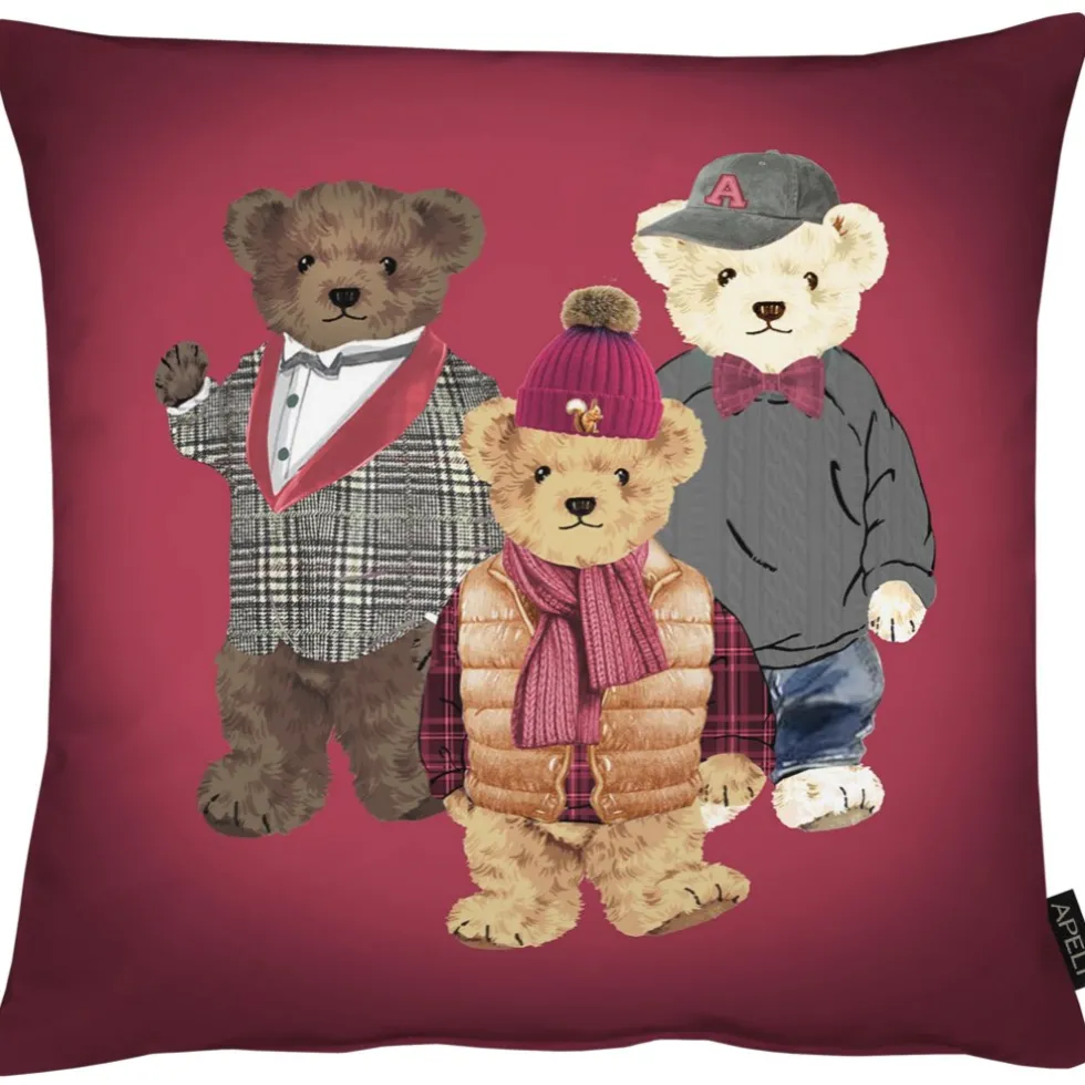 Kissenhülle von Apelt Winter ROBBY Teddy 46×46 cm