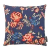 Kissen Magma 40×40 cm Allegra dunkelblau