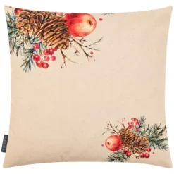 Kissen Magma COUNTRY XMAS Apfel natur 50 x 50 cm
