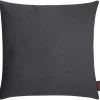 Kissen Magma FELT anthrazit mit Federfüllung 50×50 cm