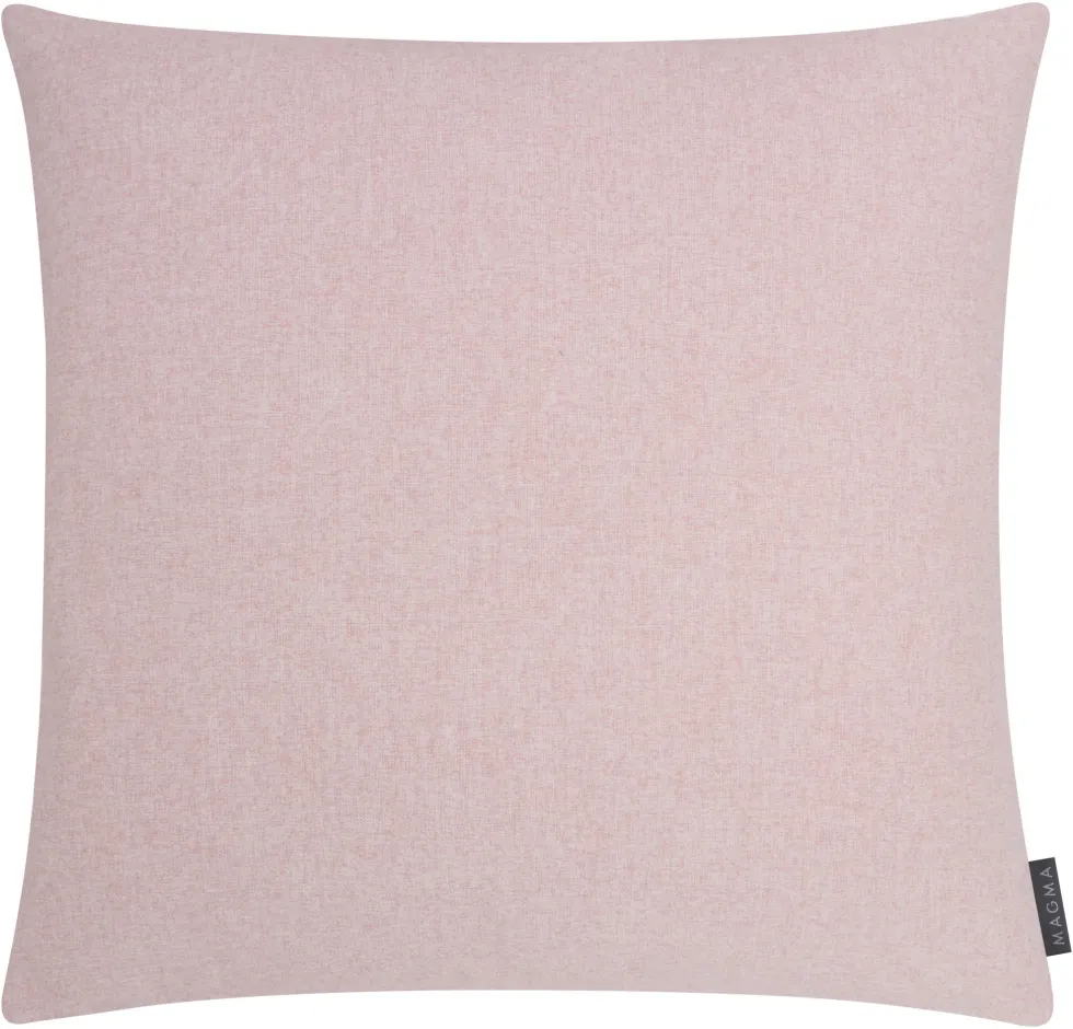 Kissen Magma Felt rose mit Federfüllung 60×60 cm