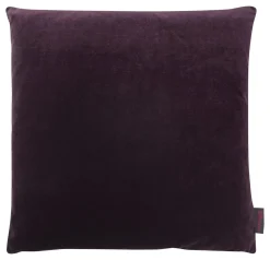 Kissen Magma SAMT UNI weinrot 50×50 cm