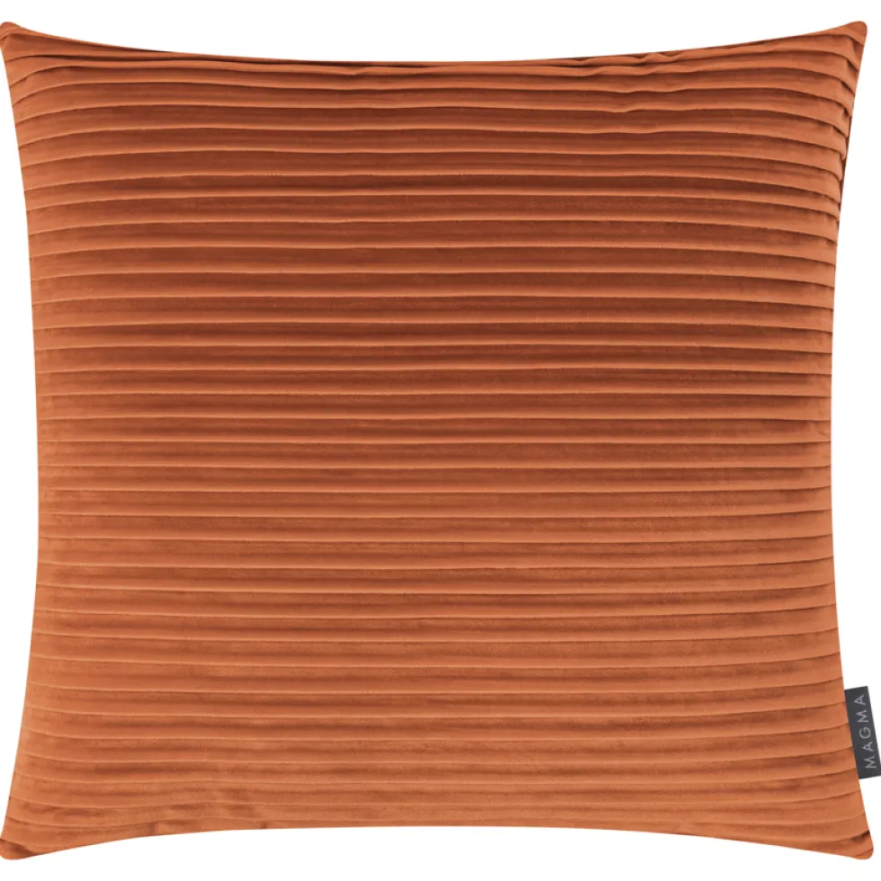 Kissen Magma SELINA kupfer 50×50 cm