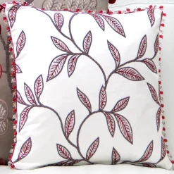 Kissen mit Glasperlenborte 40×40 cm Pimlico Sutherland