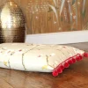 Kissen mit Pompoms rot 30×50 cm Wordsworth Emi