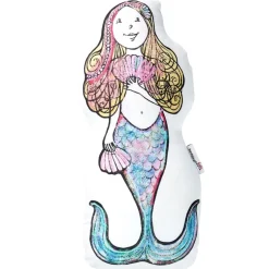 Kissen pink Meerjungfrau Beddinghouse Kids 25×50 cm