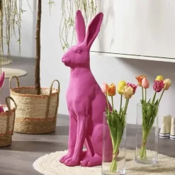 Künstliche Tulpen wie echt bunt Mix 5er Bund Höhe 48 cm