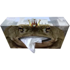 Kosmetiktücherbox Froschkönig 26×13 cm