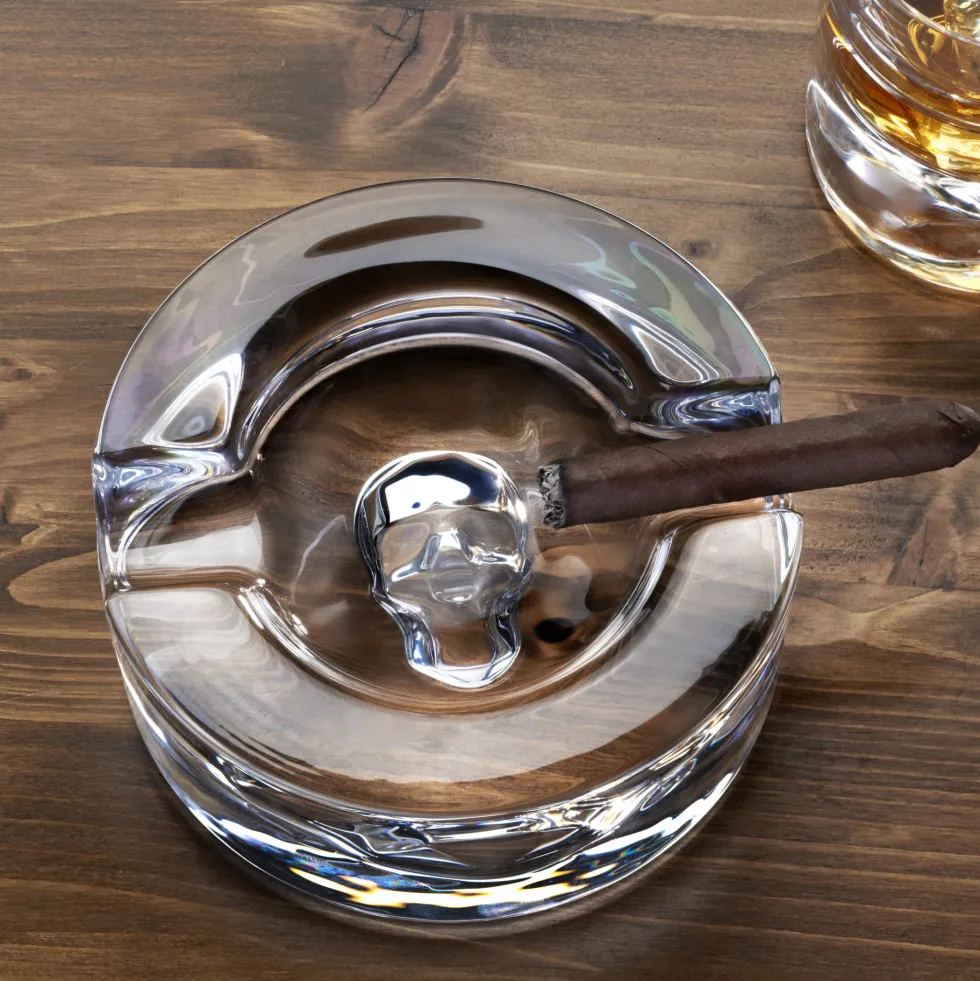 Kristallglas Zigarren Aschenbecher NUDE Glass Shade