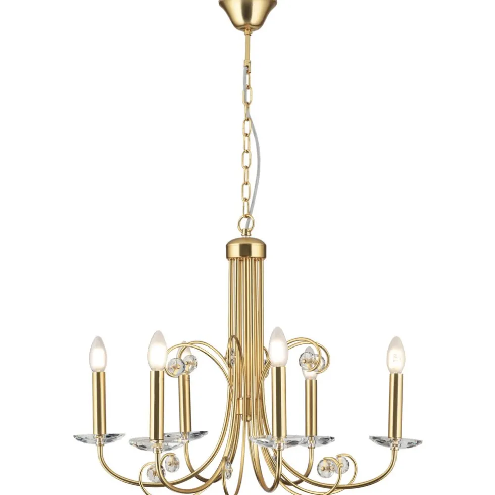 Kronleuchter gold matt ALEXIS