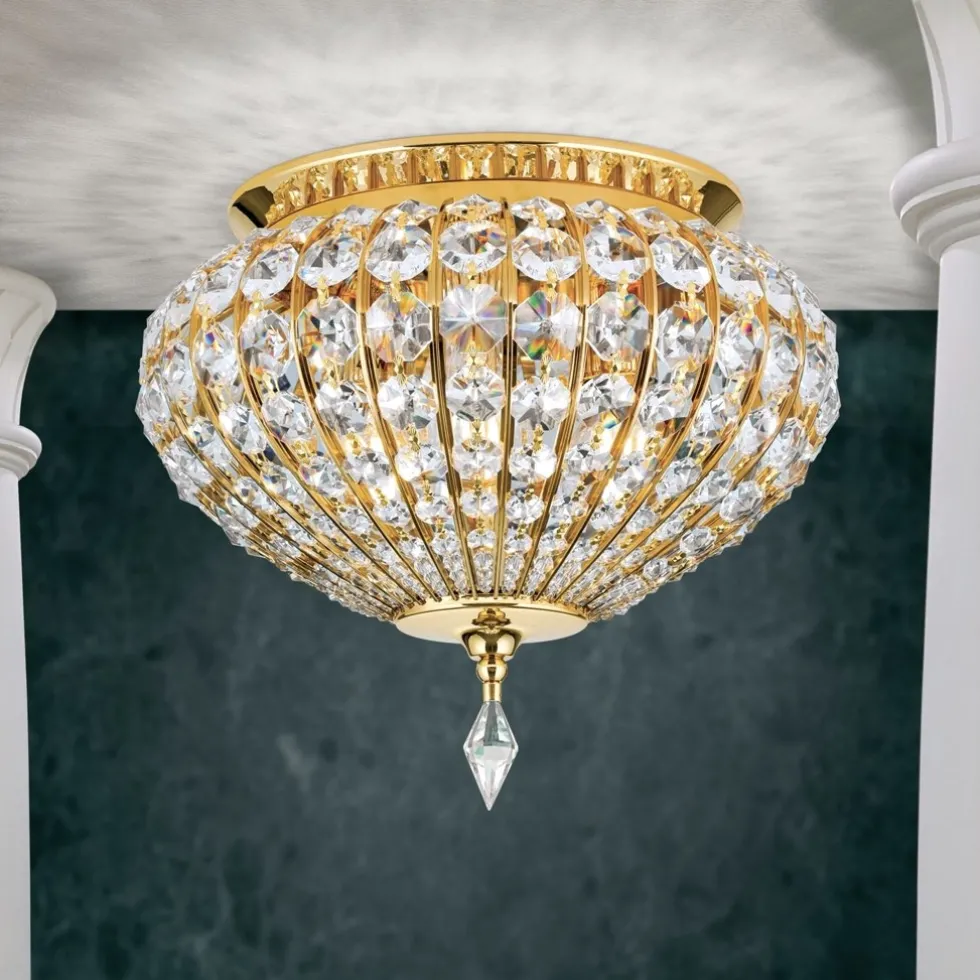 Kronleuchter modern OPHELIA gold