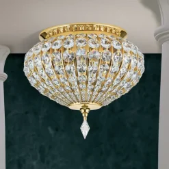 Kronleuchter modern OPHELIA gold