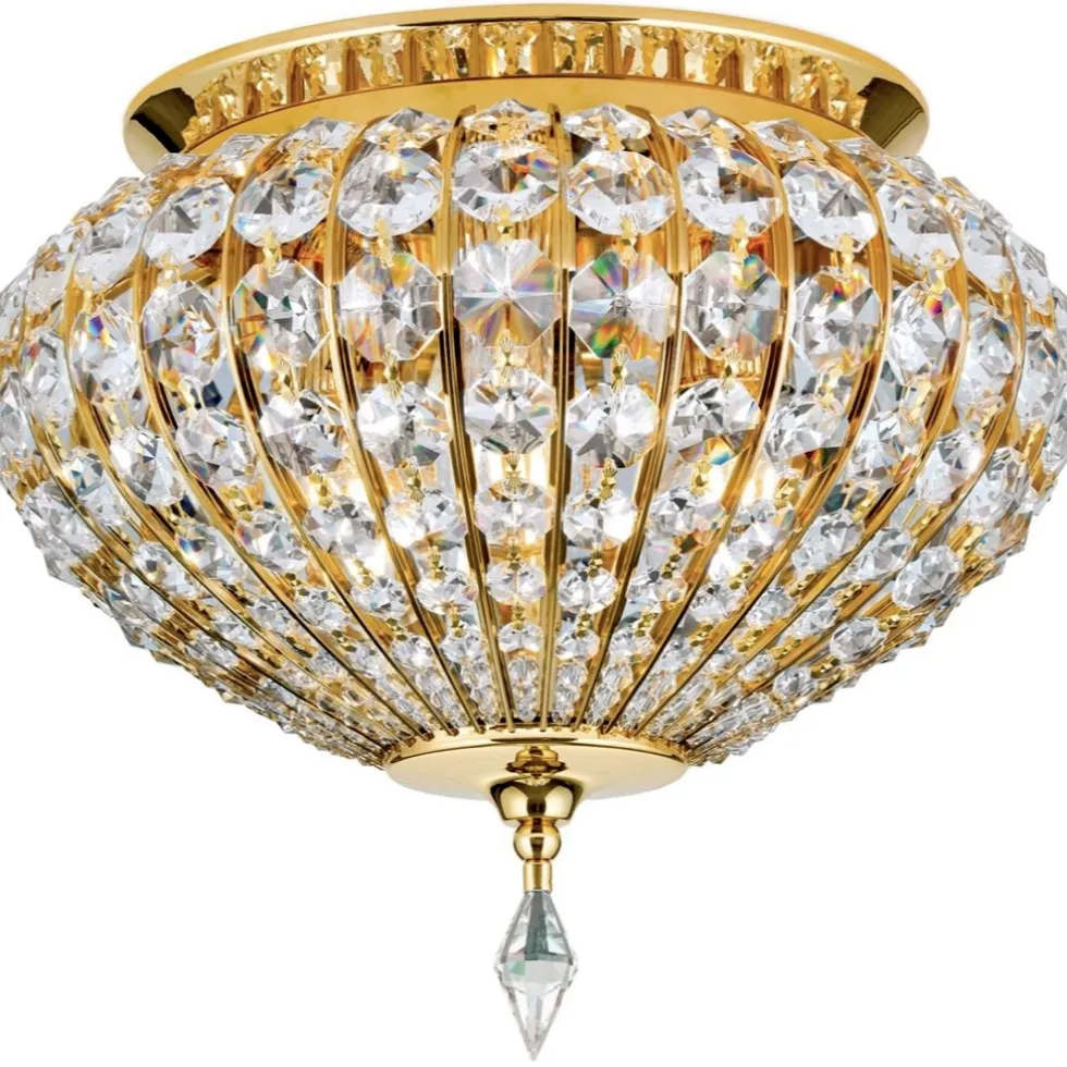 Kronleuchter modern OPHELIA gold