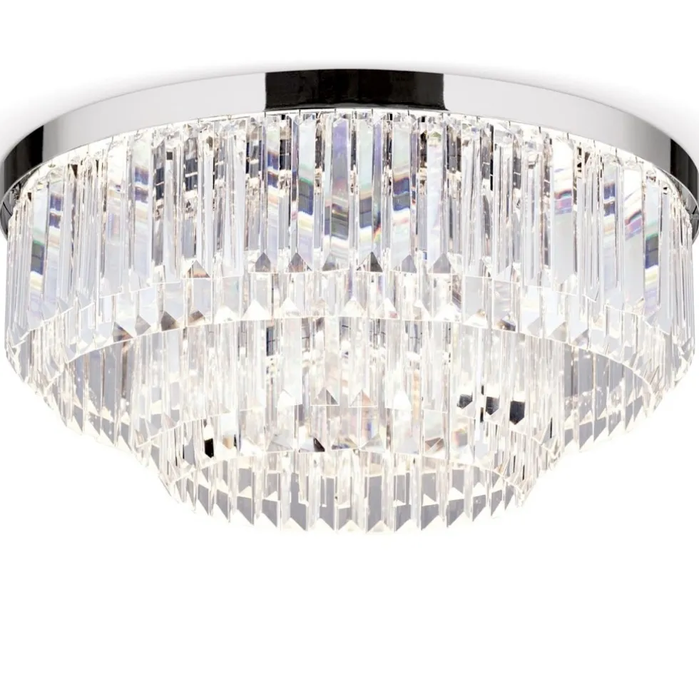 Kronleuchter modern PHILINE chrom