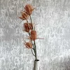 Kunstblume Distel Pflanze Pick Deko 64 cm