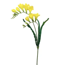 Kunstblume FREESIE gelb H 57 cm